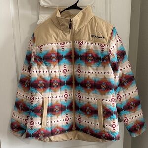 Ariat Women's Multicolor Patterned Puffer Jacket
